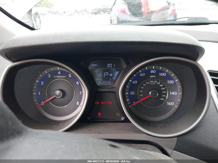 2014 Hyundai Elantra VIN KMHDH4AE6EU154400 IAAI salvage auction — LEFT FRONT, Salvage Title, sold $600 on 2026-07-22 (photo 7)