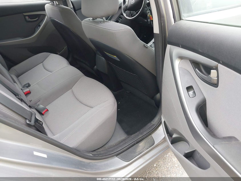 2014 Hyundai Elantra VIN KMHDH4AE6EU154400 IAAI salvage auction — LEFT FRONT, Salvage Title, sold $600 on 2026-07-22 (photo 8)
