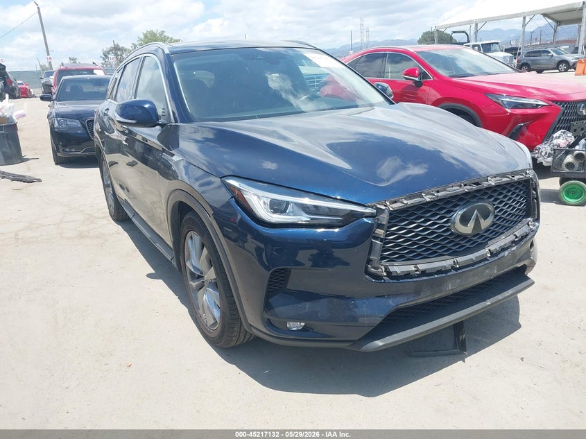 2019 Infiniti Qx50 VIN 3PCAJ5M32KF137125 IAAI salvage auction — FRONT END, Salvage Title, sold $4,250 on 2026-07-22 (photo 1)