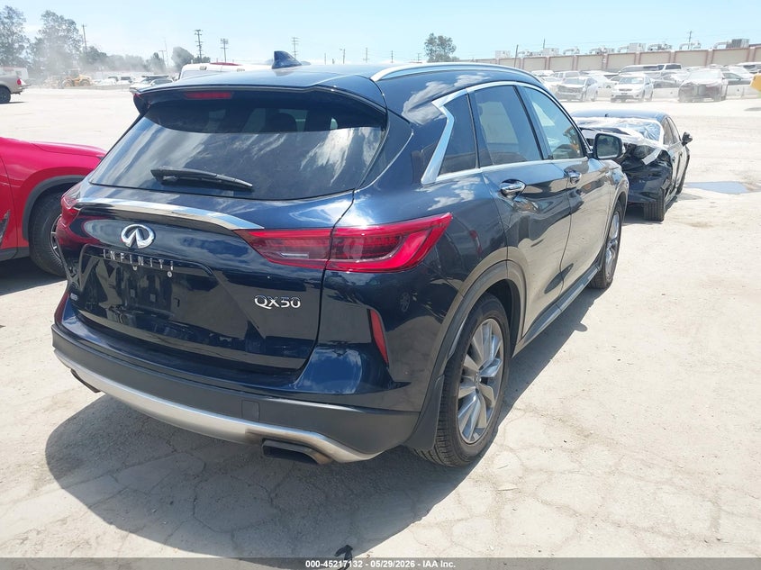 2019 Infiniti Qx50 VIN 3PCAJ5M32KF137125 IAAI salvage auction — FRONT END, Salvage Title, sold $4,250 on 2026-07-22 (photo 4)