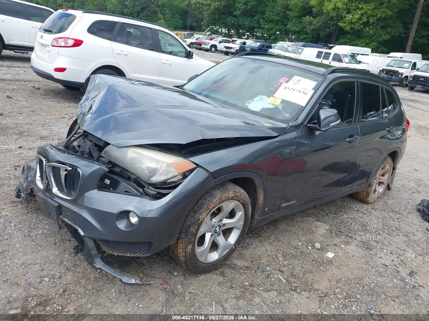 2013 BMW X1 VIN WBAVM1C58DVL64132 IAAI salvage auction — FRONT & REAR, Salvage (Georgia), sold $300 on 2026-07-08 (photo 2)