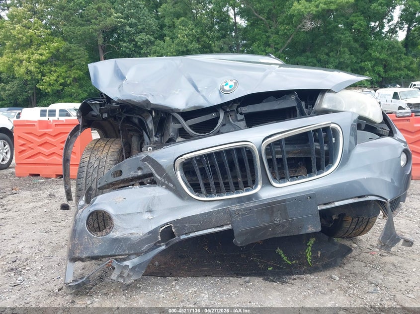 2013 BMW X1 VIN WBAVM1C58DVL64132 IAAI salvage auction — FRONT & REAR, Salvage (Georgia), sold $300 on 2026-07-08 (photo 6)