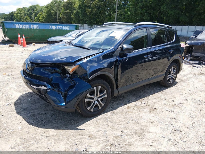 2018 Toyota Rav 4 VIN JTMZFREV3JJ731502 IAAI salvage auction — FRONT END, Salvage Title, sold $4,050 on 2026-07-16 (photo 2)