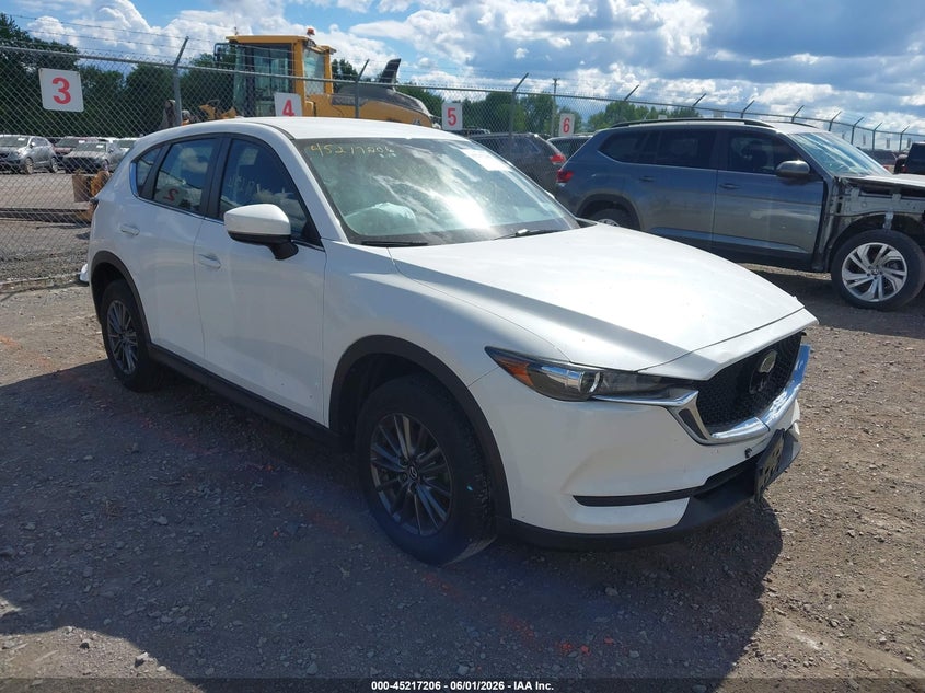 2020 Mazda Cx-5 VIN JM3KFBBM8L0822494 IAAI salvage auction — LEFT FRONT, Salvage Title, sold $6,475 on 2026-07-09 (photo 1)
