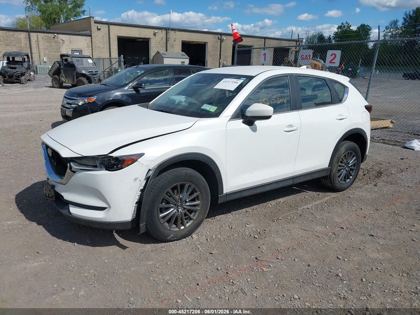 2020 Mazda Cx-5 VIN JM3KFBBM8L0822494 IAAI salvage auction — LEFT FRONT, Salvage Title, sold $6,475 on 2026-07-09 (photo 2)