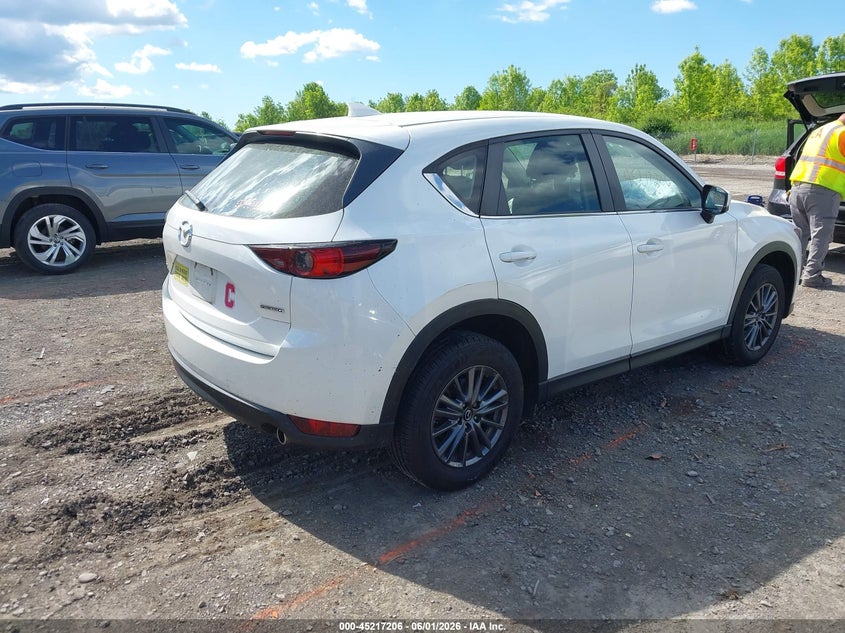 2020 Mazda Cx-5 VIN JM3KFBBM8L0822494 IAAI salvage auction — LEFT FRONT, Salvage Title, sold $6,475 on 2026-07-09 (photo 4)