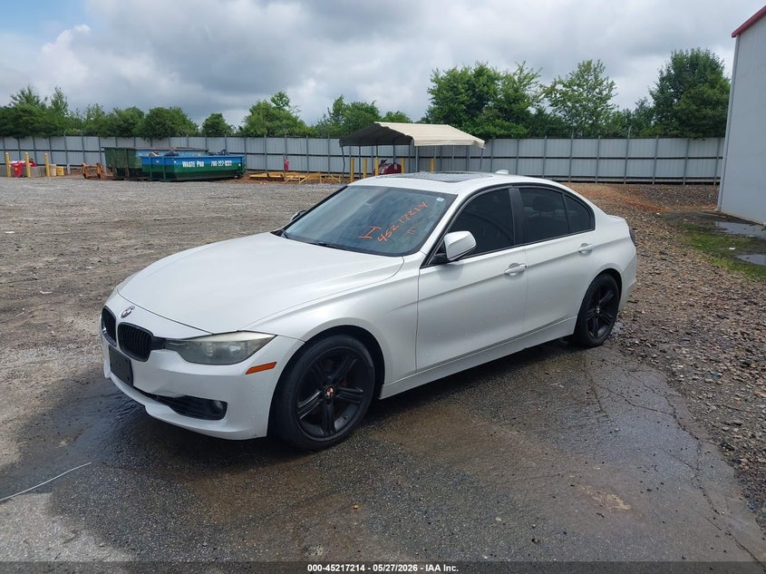 2014 BMW 3er VIN WBA3A5G53ENP31568 IAAI salvage auction — NORMAL WEAR, Repossession Paperwork (Georgia), sold $950 on 2026-08-14 (photo 2)