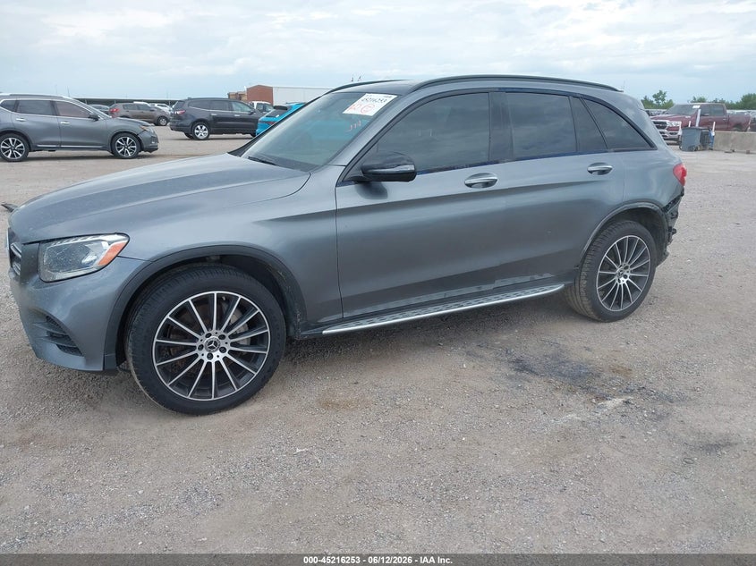 2019 Mercedes-benz Glc VIN WDC0G4JB9KV126277 IAAI salvage auction — REAR END, Original (Texas), sold $8,100 on 2026-07-22 (photo 2)
