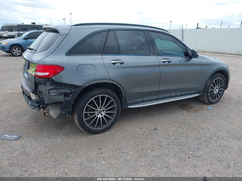 2019 Mercedes-benz Glc VIN WDC0G4JB9KV126277 IAAI salvage auction — REAR END, Original (Texas), sold $8,100 on 2026-07-22 (photo 4)