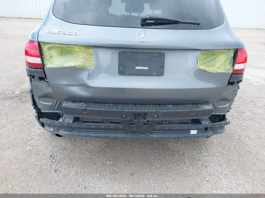 2019 Mercedes-benz Glc VIN WDC0G4JB9KV126277 IAAI salvage auction — REAR END, Original (Texas), sold $8,100 on 2026-07-22 (photo 6)