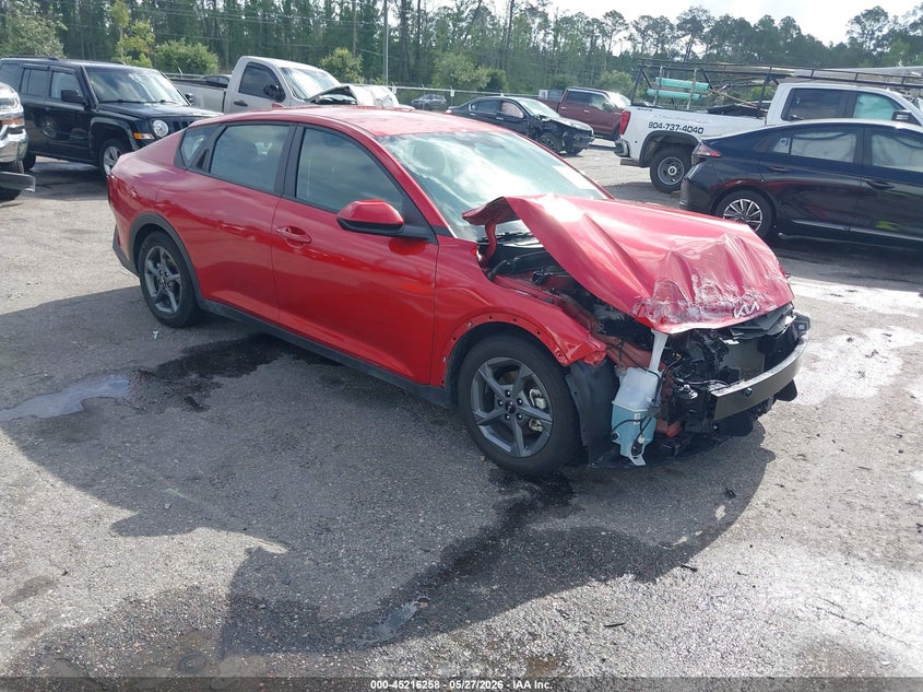 2025 Kia K4 VIN 3KPFT4DE1SE143063 IAAI salvage auction — FRONT END, Salvage Title, sold $5,900 on 2026-07-30 (photo 1)