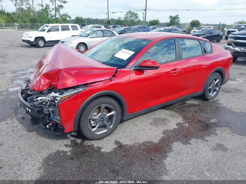 2025 Kia K4 VIN 3KPFT4DE1SE143063 IAAI salvage auction — FRONT END, Salvage Title, sold $5,900 on 2026-07-30 (photo 2)