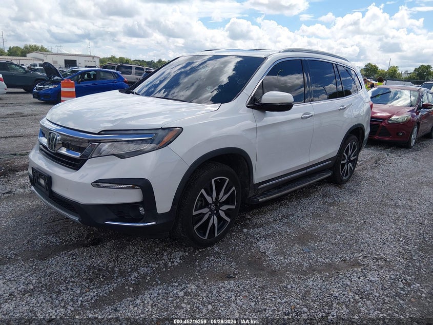 2020 Honda Pilot VIN 5FNYF6H66LB003908 IAAI salvage auction — HAIL, Salvage Title, sold $12,500 on 2026-08-17 (photo 2)