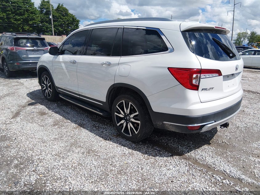 2020 Honda Pilot VIN 5FNYF6H66LB003908 IAAI salvage auction — HAIL, Salvage Title, sold $12,500 on 2026-08-17 (photo 3)