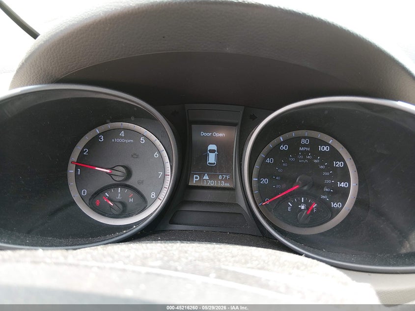2015 Hyundai Santa fe VIN 5XYZU3LBXFG281334 IAAI salvage auction — SIDE, Salvage Title, sold $1,300 on 2026-07-24 (photo 7)