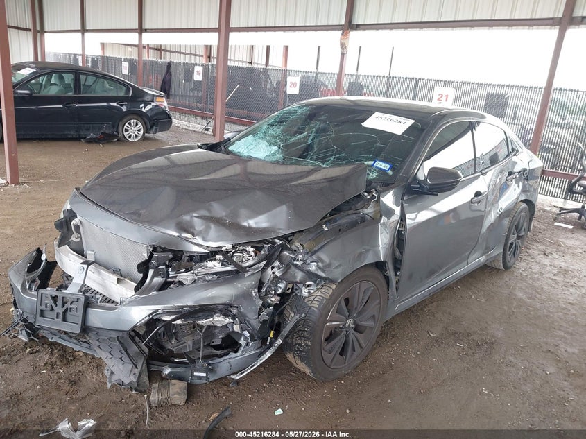 2019 Honda Civic VIN SHHFK7H69KU418596 IAAI salvage auction — FRONT END, Salvage (Texas), sold $725 on 2026-07-28 (photo 6)
