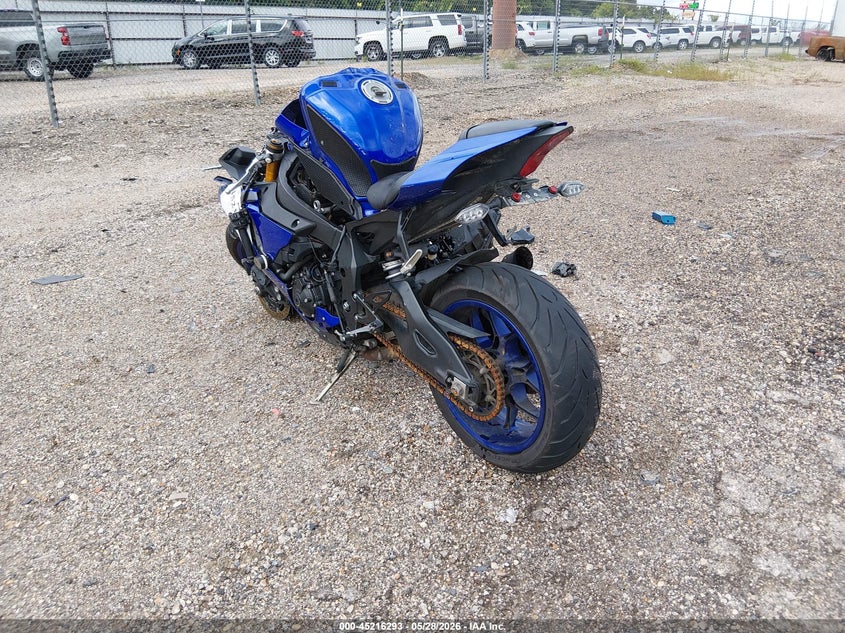 2018 Yamaha Yzf VIN JYARN39E6JA004067 IAAI salvage auction — ENGINE DAMAGE, Salvage (Louisiana), sold $175 on 2026-07-29 (photo 3)
