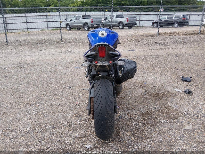 2018 Yamaha Yzf VIN JYARN39E6JA004067 IAAI salvage auction — ENGINE DAMAGE, Salvage (Louisiana), sold $175 on 2026-07-29 (photo 6)