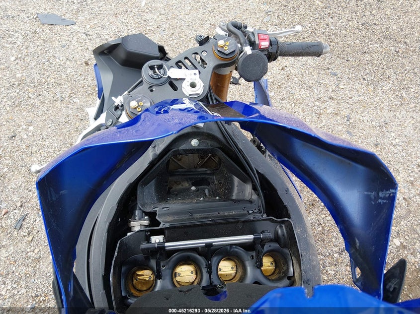 2018 Yamaha Yzf VIN JYARN39E6JA004067 IAAI salvage auction — ENGINE DAMAGE, Salvage (Louisiana), sold $175 on 2026-07-29 (photo 7)