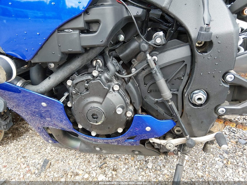 2018 Yamaha Yzf VIN JYARN39E6JA004067 IAAI salvage auction — ENGINE DAMAGE, Salvage (Louisiana), sold $175 on 2026-07-29 (photo 9)