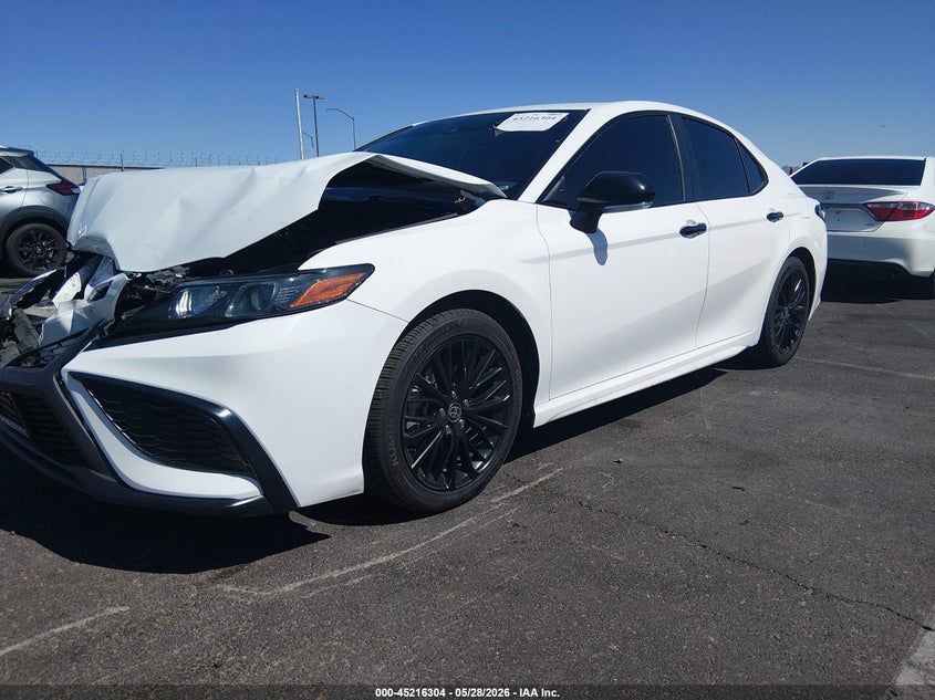 2022 Toyota Camry VIN 4T1G11AK1NU039094 IAAI salvage auction — FRONT END, Salvage Title, sold $6,300 on 2026-07-24 (photo 2)