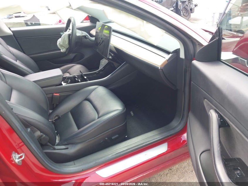 2018 Tesla Model 3 VIN 5YJ3E1EA8JF016777 IAAI salvage auction — LEFT FRONT, Salvage Title, sold $4,100 on 2026-07-23 (photo 5)