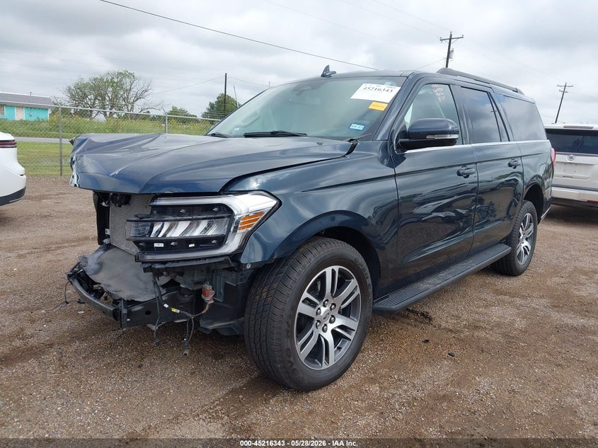 2024 Ford Expedition VIN 1FMJK1H83REA92537 IAAI salvage auction — FRONT END, Salvage Title, sold $3,150 on 2026-07-28 (photo 2)