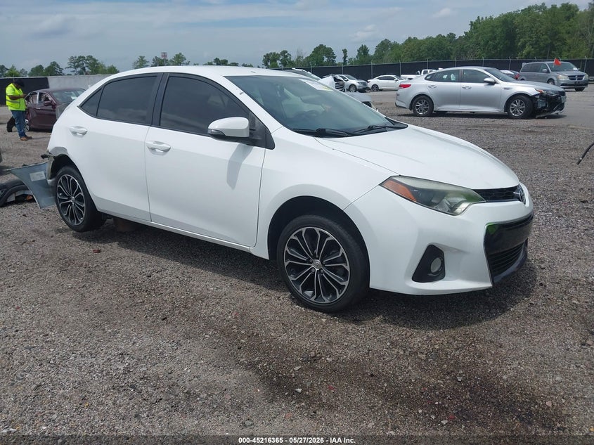 2016 Toyota Corolla VIN 5YFBURHE4GP520686 IAAI salvage auction — REAR END, Salvage Title, sold $1,550 on 2026-07-15 (photo 1)