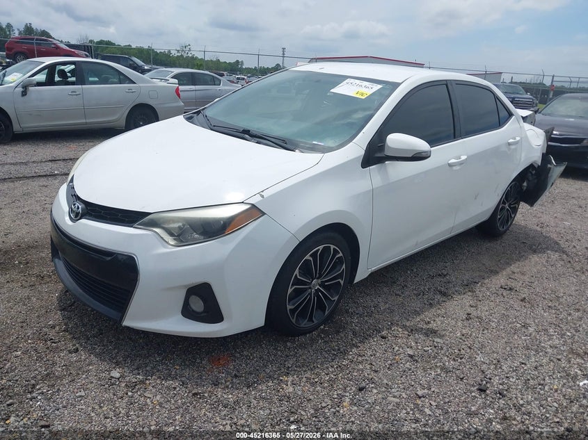 2016 Toyota Corolla VIN 5YFBURHE4GP520686 IAAI salvage auction — REAR END, Salvage Title, sold $1,550 on 2026-07-15 (photo 2)