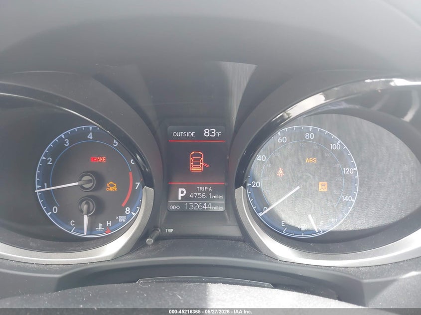 2016 Toyota Corolla VIN 5YFBURHE4GP520686 IAAI salvage auction — REAR END, Salvage Title, sold $1,550 on 2026-07-15 (photo 7)
