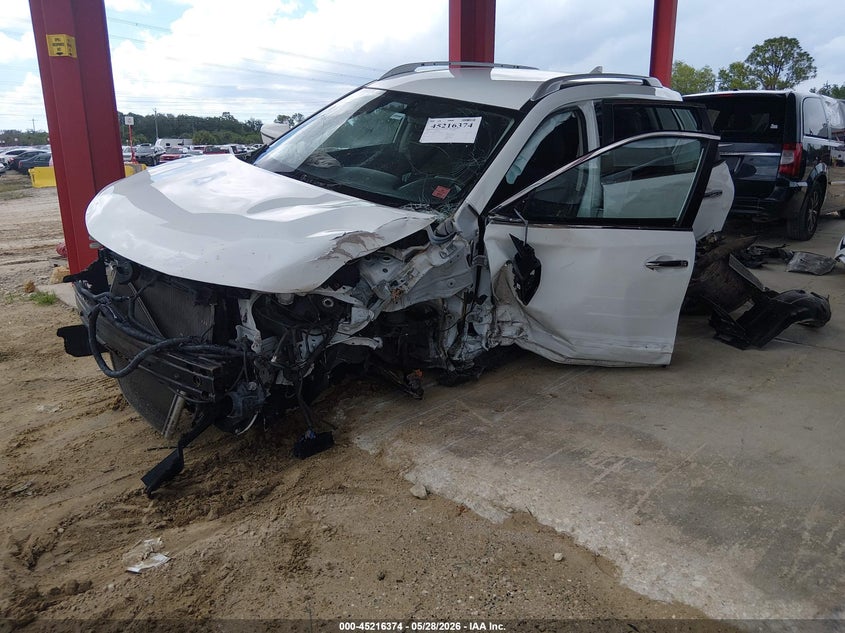 2017 Nissan Rogue VIN KNMAT2MV8HP503534 IAAI salvage auction — LEFT SIDE, Salvage Title, sold $450 on 2026-07-07 (photo 2)
