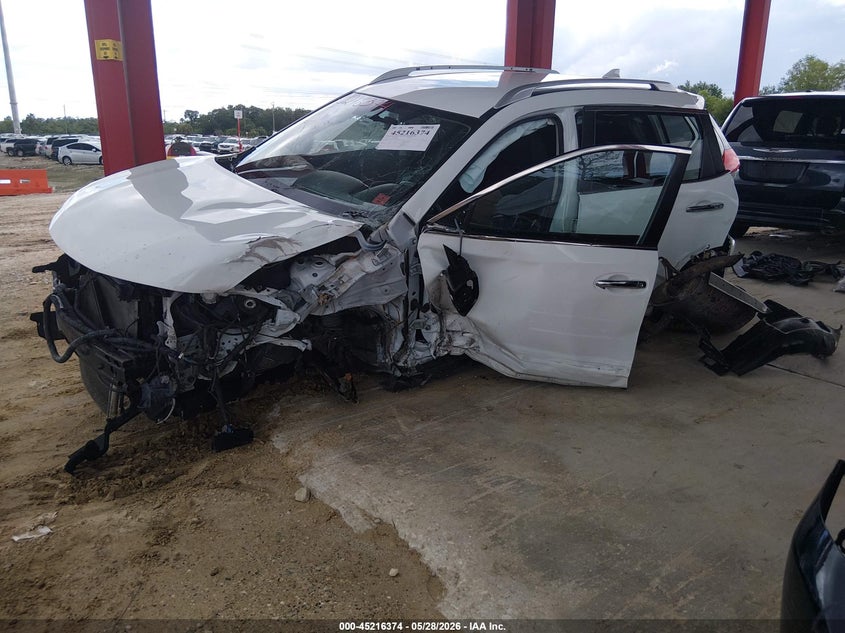 2017 Nissan Rogue VIN KNMAT2MV8HP503534 IAAI salvage auction — LEFT SIDE, Salvage Title, sold $450 on 2026-07-07 (photo 6)