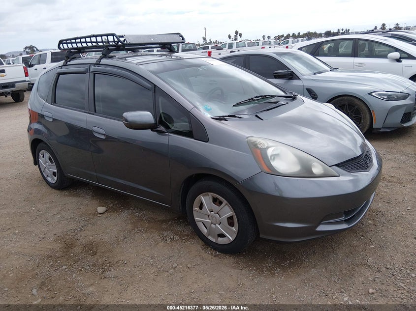 2013 Honda Fit VIN JHMGE8H34DC012491 IAAI salvage auction — NORMAL WEAR, Clear (Pennsylvania), sold $1,325 on 2026-07-29 (photo 1)