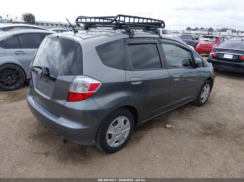 2013 Honda Fit VIN JHMGE8H34DC012491 IAAI salvage auction — NORMAL WEAR, Clear (Pennsylvania), sold $1,325 on 2026-07-29 (photo 4)