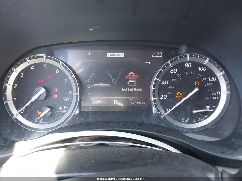 2022 Toyota Highlander VIN 5TDGZRBH7NS175894 IAAI salvage auction — RIGHT FRONT, Salvage Title, sold $10,975 on 2026-07-14 (photo 7)
