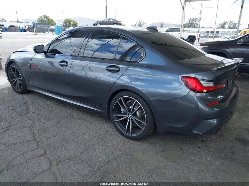 2019 BMW 3er VIN WBA5R1C5XKFH15540 IAAI salvage auction — FRONT END, Salvage Title, sold $8,200 on 2026-08-25 (photo 3)