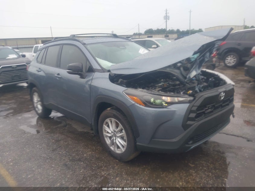 2026 Toyota Corolla cross VIN 7MUCAAAG0TV194533 IAAI salvage auction — FRONT END, Salvage (Texas), sold $6,500 on 2026-07-22 (photo 1)