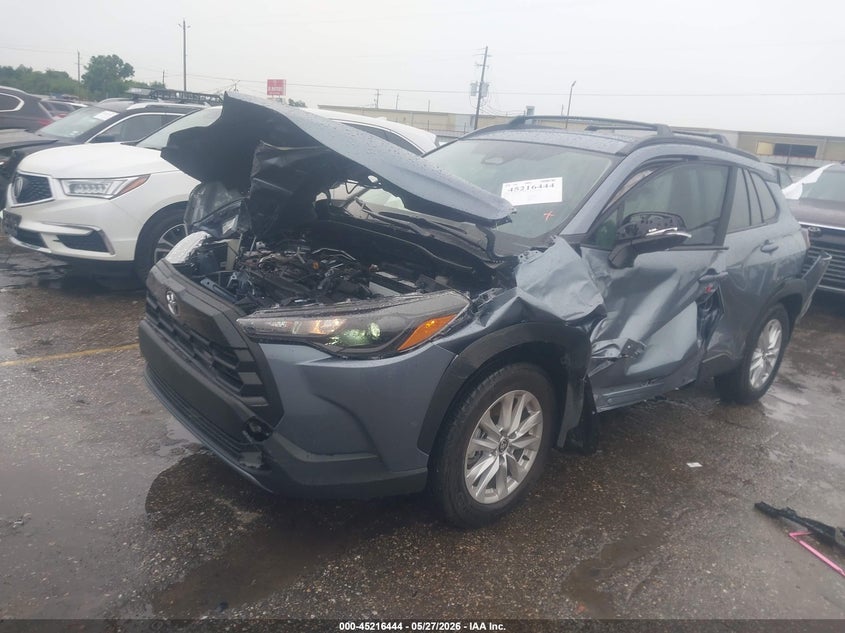 2026 Toyota Corolla cross VIN 7MUCAAAG0TV194533 IAAI salvage auction — FRONT END, Salvage (Texas), sold $6,500 on 2026-07-22 (photo 2)