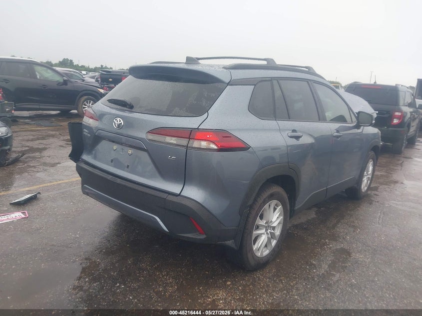 2026 Toyota Corolla cross VIN 7MUCAAAG0TV194533 IAAI salvage auction — FRONT END, Salvage (Texas), sold $6,500 on 2026-07-22 (photo 4)