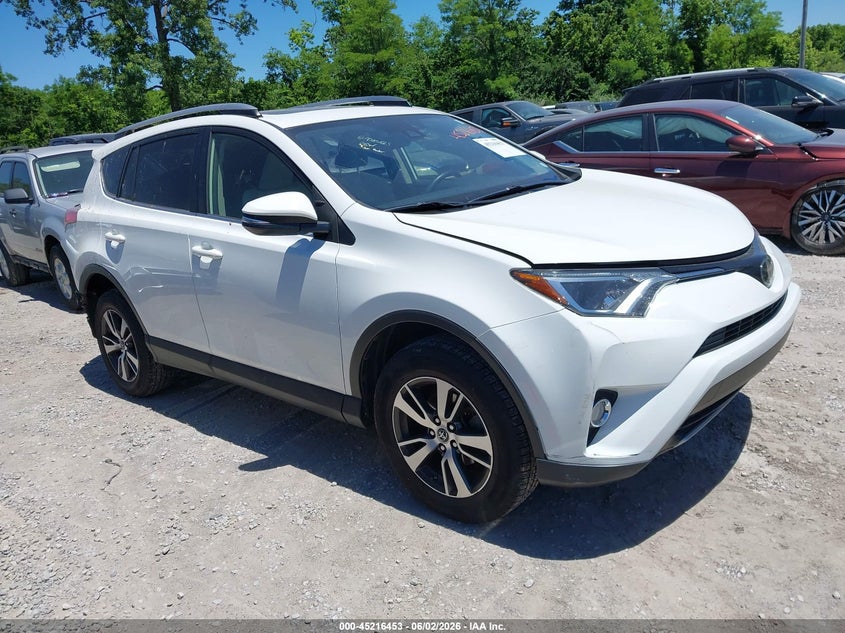 2018 Toyota Rav 4 VIN JTMRFREV5JD228763 IAAI salvage auction — LEFT REAR, Salvage Title, sold $7,400 on 2026-07-06 (photo 1)