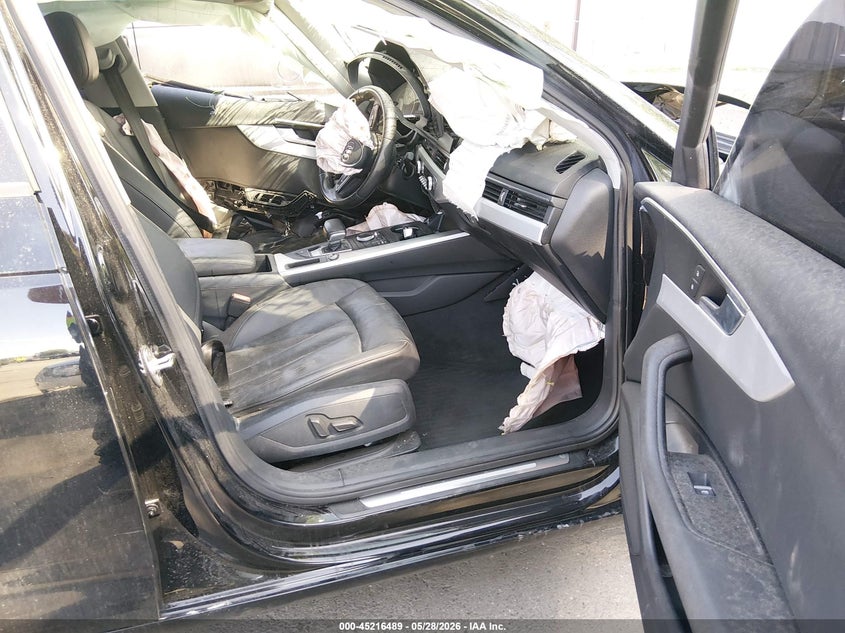 2017 Audi A4 VIN WAUGNAF48HN059079 IAAI salvage auction — LEFT FRONT, Salvage Title, sold $350 on 2026-07-09 (photo 5)