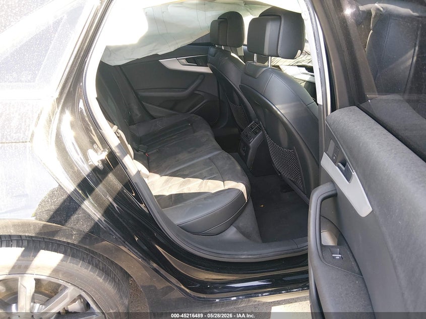 2017 Audi A4 VIN WAUGNAF48HN059079 IAAI salvage auction — LEFT FRONT, Salvage Title, sold $350 on 2026-07-09 (photo 8)