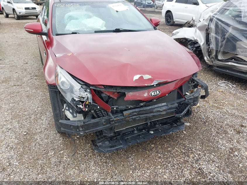 2013 Kia Optima VIN 5XXGN4A78DG142510 IAAI salvage auction — FRONT END, Salvage Title, sold $375 on 2026-07-15 (photo 6)