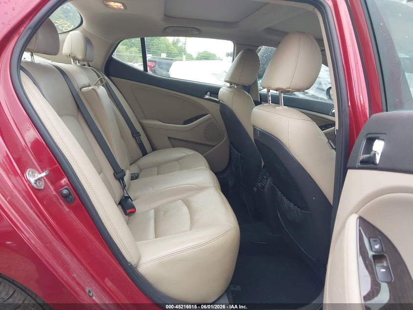 2013 Kia Optima VIN 5XXGN4A78DG142510 IAAI salvage auction — FRONT END, Salvage Title, sold $375 on 2026-07-15 (photo 8)