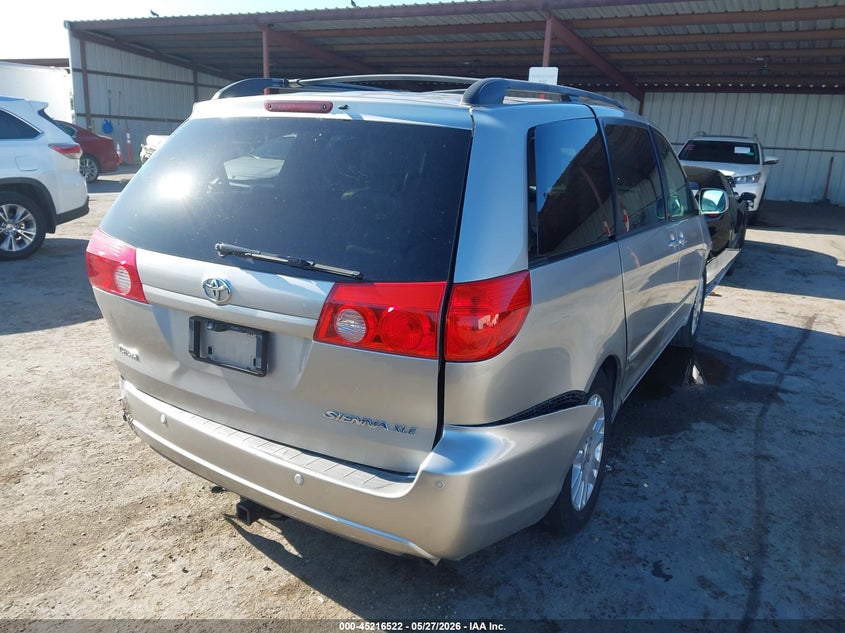 2010 Toyota Sienna VIN 5TDYK4CC4AS318843 IAAI salvage auction — FRONT END, Salvage (California), sold $1,150 on 2026-07-09 (photo 4)