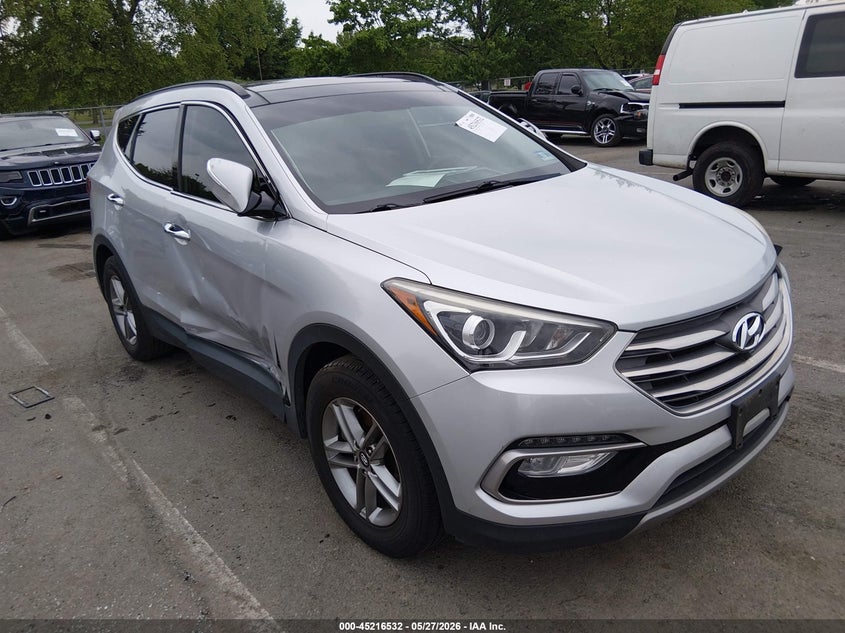 2018 Hyundai Santa fe VIN 5XYZUDLB8JG518062 IAAI salvage auction — RIGHT SIDE, Salvage (New Jersey), sold $25 on 2026-07-29 (photo 1)