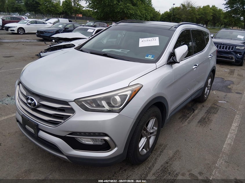 2018 Hyundai Santa fe VIN 5XYZUDLB8JG518062 IAAI salvage auction — RIGHT SIDE, Salvage (New Jersey), sold $25 on 2026-07-29 (photo 2)