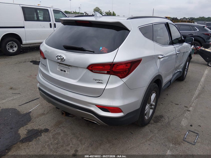 2018 Hyundai Santa fe VIN 5XYZUDLB8JG518062 IAAI salvage auction — RIGHT SIDE, Salvage (New Jersey), sold $25 on 2026-07-29 (photo 4)