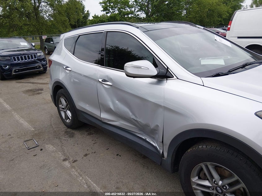 2018 Hyundai Santa fe VIN 5XYZUDLB8JG518062 IAAI salvage auction — RIGHT SIDE, Salvage (New Jersey), sold $25 on 2026-07-29 (photo 6)