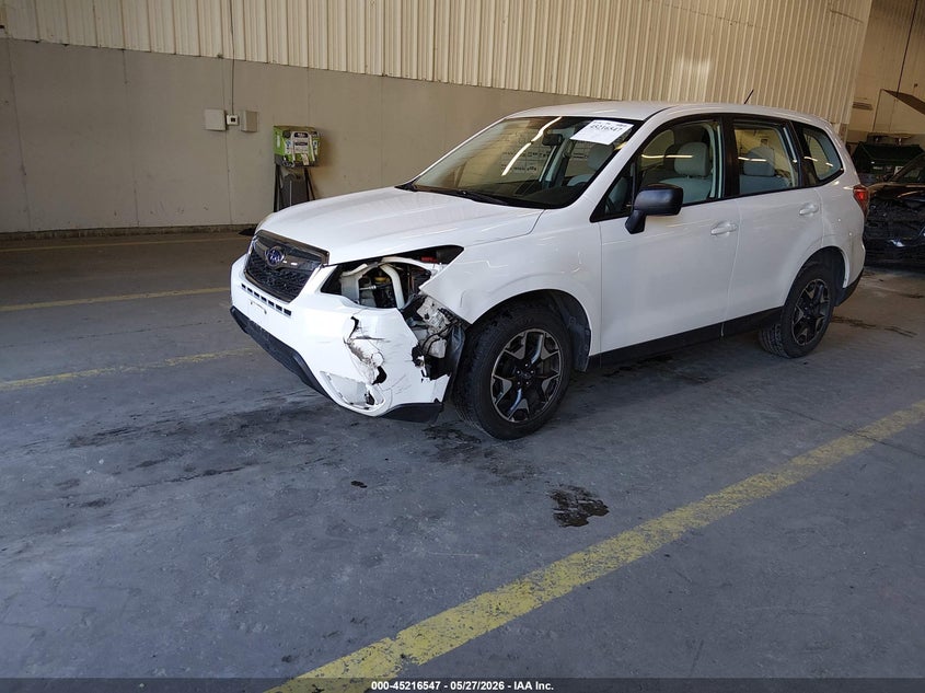 2014 Subaru Forester VIN JF2SJAAC0EH428066 IAAI salvage auction — LEFT FRONT, Salvage Title, sold $1,750 on 2026-07-30 (photo 2)